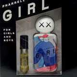 PHARRELL WILLIAMS GIRL 2 PCS SET EAU DE PARFUM SPRAY UNISEX 3.3 Oz, 0.3 Oz NEW!