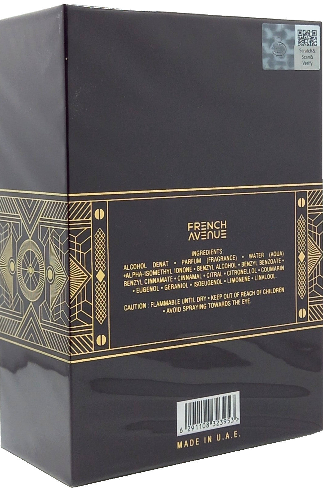 FRENCH AVENUE AFTER EFFECT EXTRAIT DE PARFUM SPRAY UNISEX 2.7 Oz / 80 ml NEW!!!
