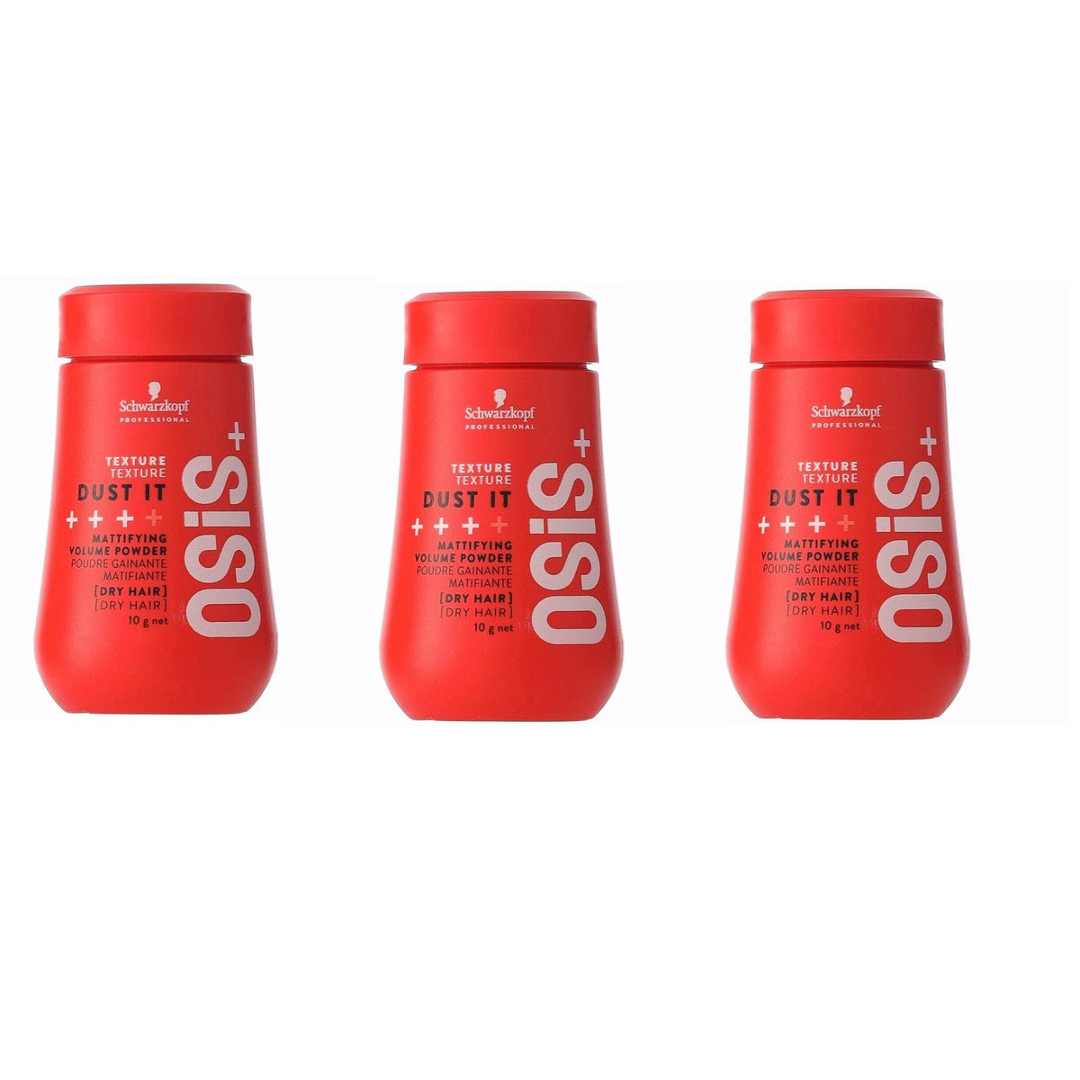 Schwarzkopf OSiS Dust It Mattifying VOLUME Powder  0.35 oz Pack of 3, NEW PACK