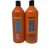 Matrix Total Results Mega Sleek Shampoo & Conditioner Liter Duo, Fresh