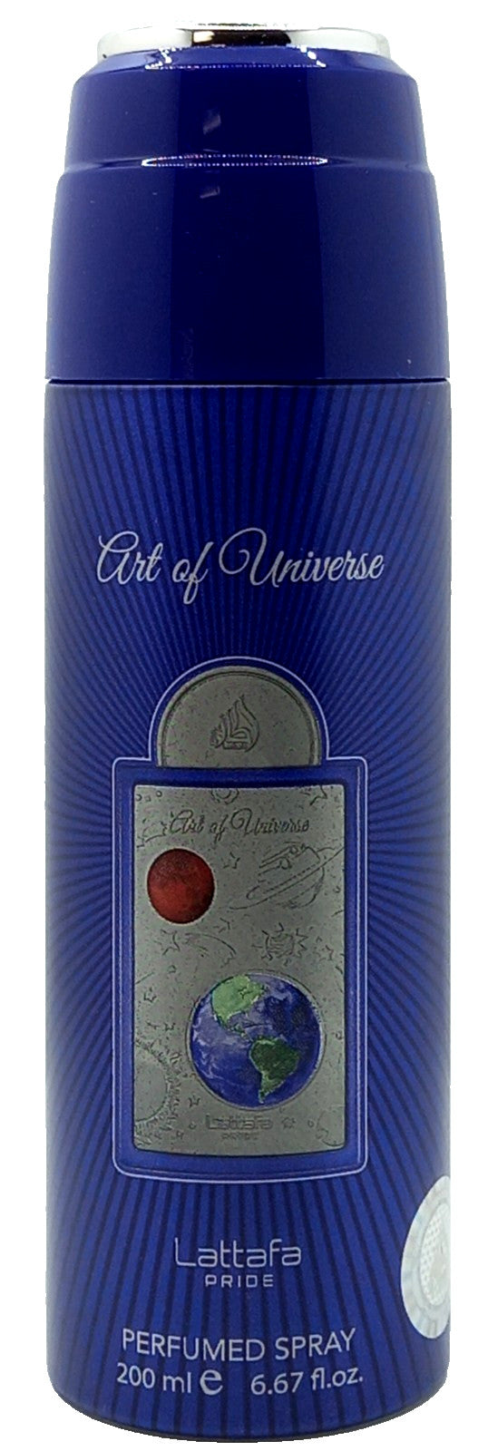 LATTAFA ART OF UNIVERSE PERFUMED BODY SPRAY UNISEX 6.67 Oz / 200 ml BRAND NEW!!!