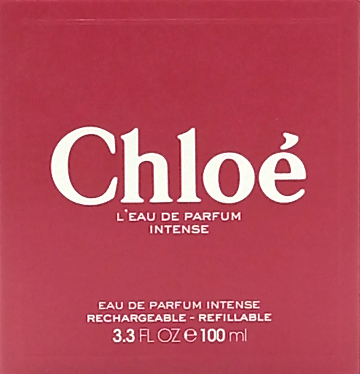 CHLOE L'EAU DE PARFUM INTENSE EAU DE PARFUM SPRAY UNISEX 3.3 Oz / 100 ml NEW!!!
