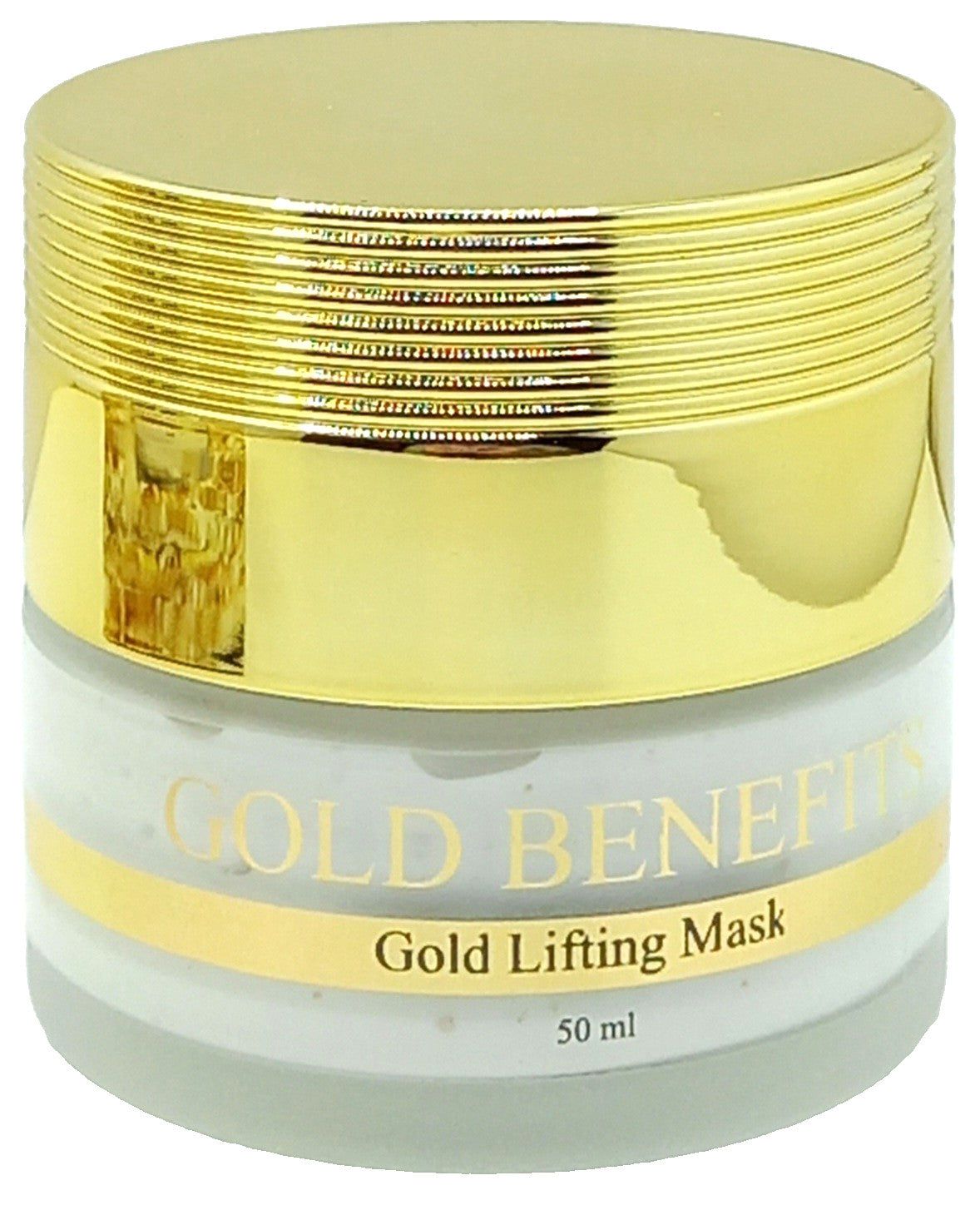 GOLD BENEFITS COTTON EXTRACT&HYALURONIC ACID GOLD LIFTING MASK 1.69 Oz / 50 ml