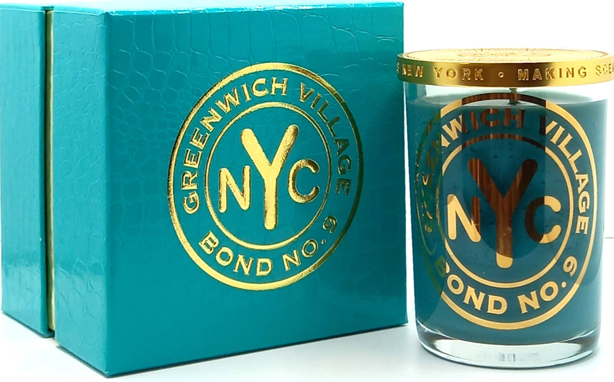 BOND No 9 GREENWICH VILLAGE SCENTED CANDLE 6.4 Oz / 180 g BRAND NEW ITEM IN BOX!