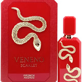 FRENCH AVENUE VENENO SCARLET EXTRAIT DE PARFUM SPRAY UNISEX 3.4 Oz / 100 ml NEW!