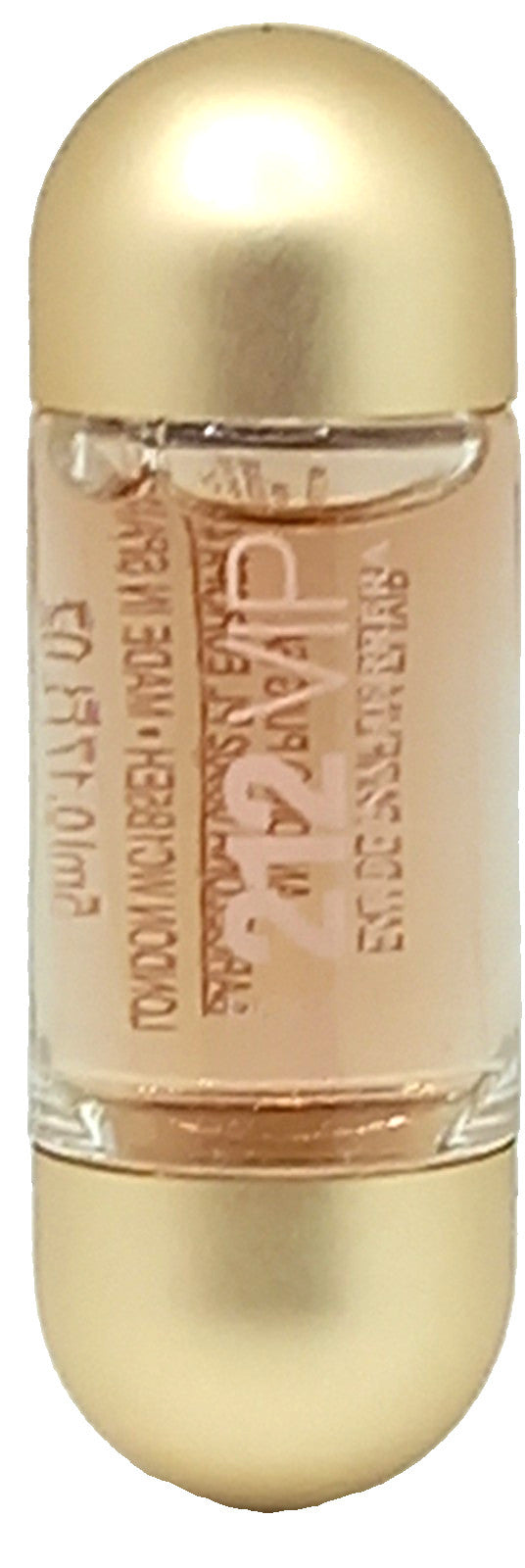 CAROLINA HERRERA 212 VIP ROSE ELIXIR EDP MINI SPLASH WOMEN 0.17 Oz / 5 ml TRAVEL