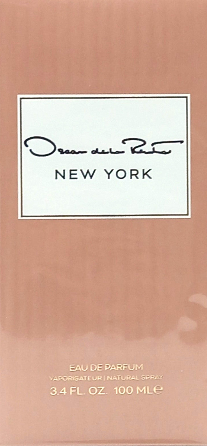OSCAR DE LA RENTA NEW YORK Eau De Parfum Spray Women 3.4 Oz / 100 ml BRAND NEW!