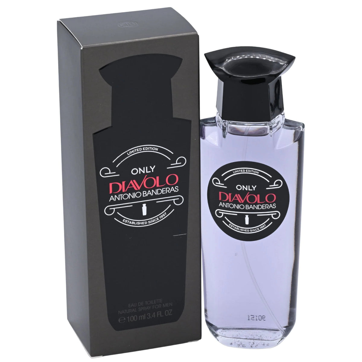 Antonio Banderas Only Diavolo Eau de Toilette Spray for Men 3.4 oz NIB