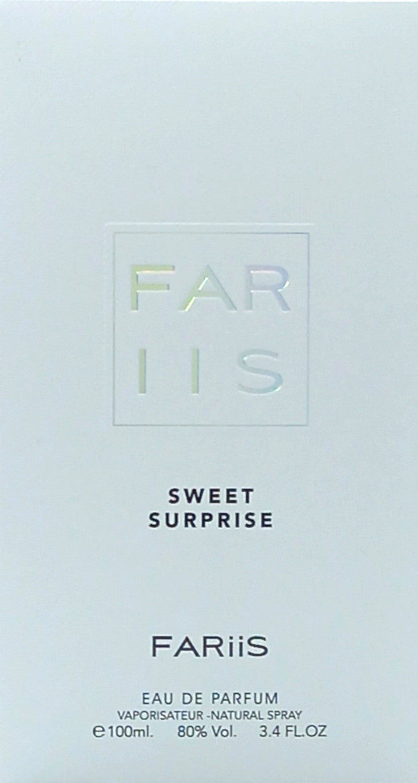 FARIIS SWEET SURPRISE EAU DE PARFUM SPRAY FOR WOMEN 3.4 Oz / 100 ml BRAND NEW!!!
