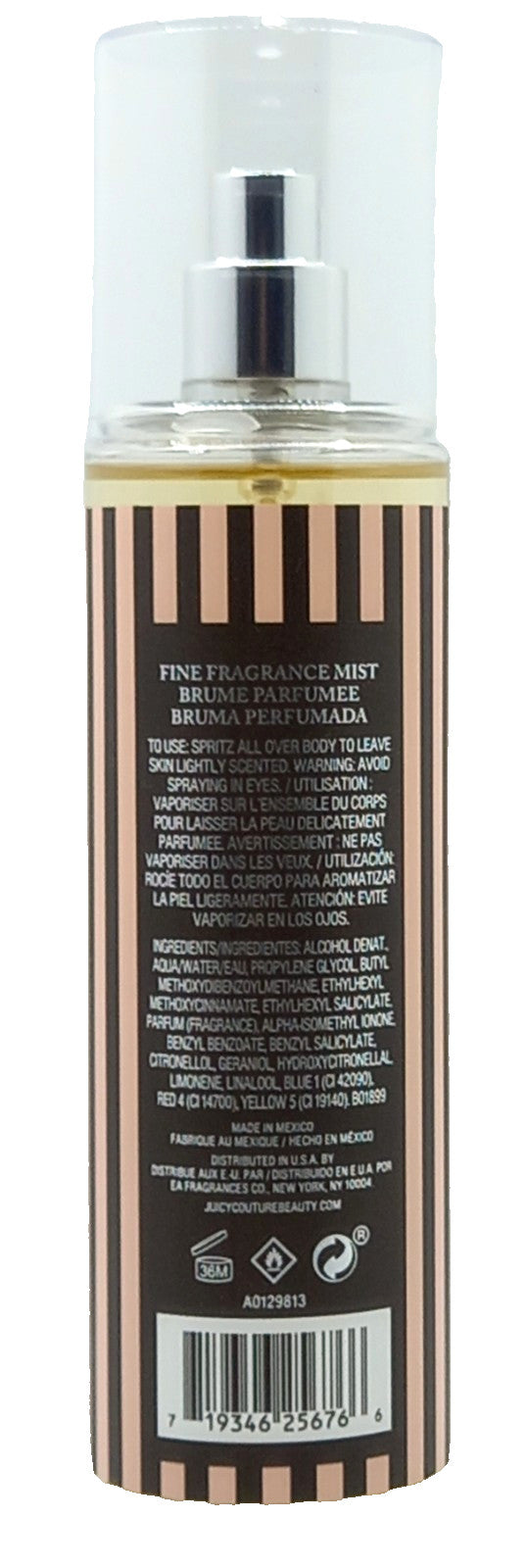 JUICY COUTURE FRAGRANCE BODY MIST SPRAY FOR WOMEN 8.0 Oz / 236 ml BRAND NEW!!!
