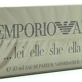 EMPORIO ARMANI SHE EAU DE PARFUM SPRAY FOR WOMEN 1.7 Oz / 50 ml NEW PACKAGE!!!