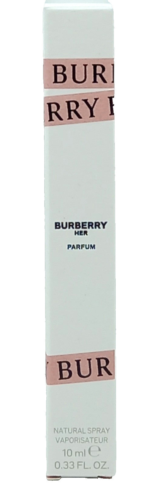 BURBERRY HER PARFUM PEN SPRAY FOR WOMEN 0.33 Oz / 10 ml BRAND NEW TRAVEL SIZE!!!