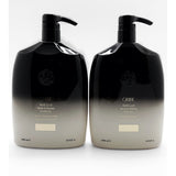 Oribe Gold Lust Repair & Restore Shampoo & Conditioner Liter Duo, Pumps