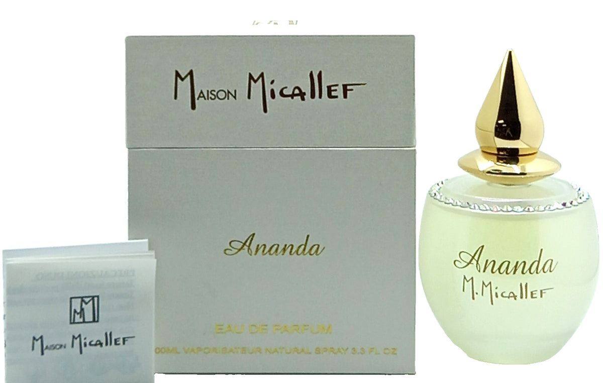 M. MICALLEF ANANDA EAU DE PARFUM SPRAY FOR WOMEN 3.3 Oz / 100 ml BRAND NEW!!!