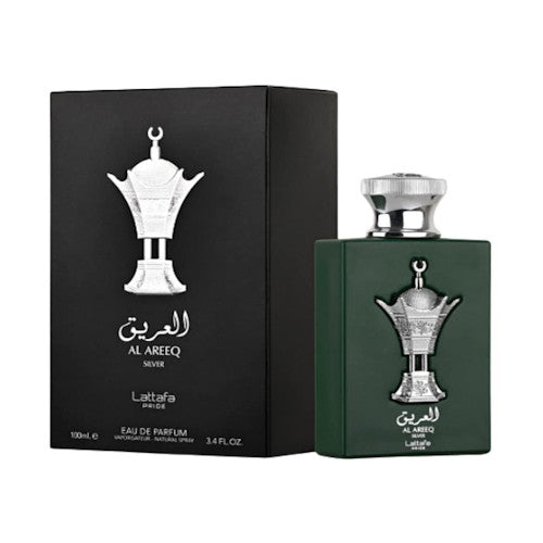 Al Areeq Silver by Lattafa Pride 3.4 oz EDP Cologne for Men New in Box