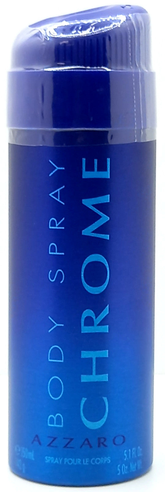 AZZARO CHROME DEODORANT BODY SPRAY FOR MEN 5.1 Oz / 150 ml BRAND NEW ITEM!!!
