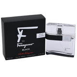 Salvatore Ferragamo F Black EDT Spray Men 1.7 oz New Box