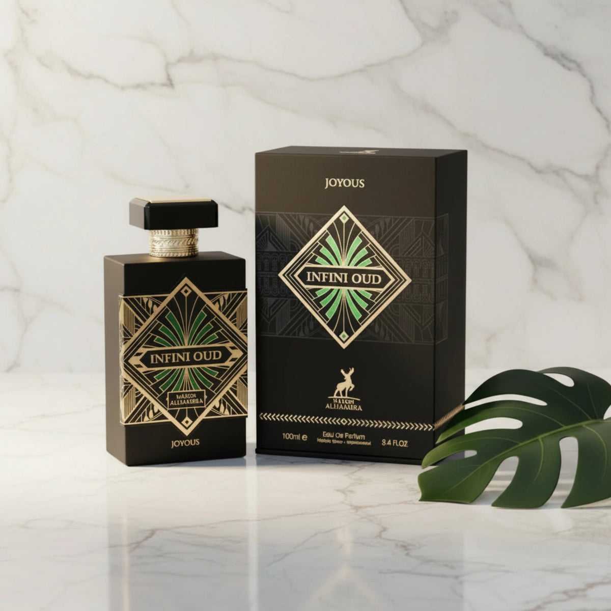 Maison Alhambra Infini Oud Joyous EDP Spray Unisex 3.4 oz 100ml New Box