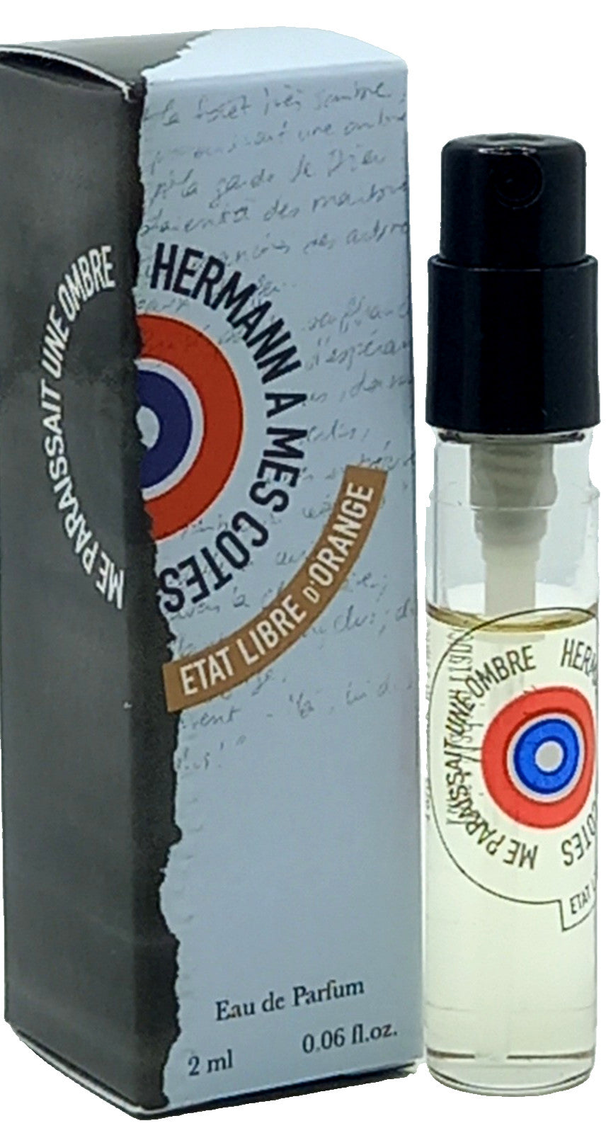 ETAT LIBRE D'ORANGE HERMANN A MES COTES ME PARAISSAIT UNE OMBRE EDP VIAL 0.06 Oz