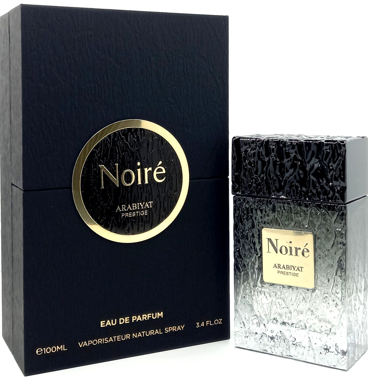 ARABIYAT PRESTIGE NOIRE EAU DE PARFUM SPRAY FOR MEN 3.4 Oz / 100 ml BRAND NEW!!!