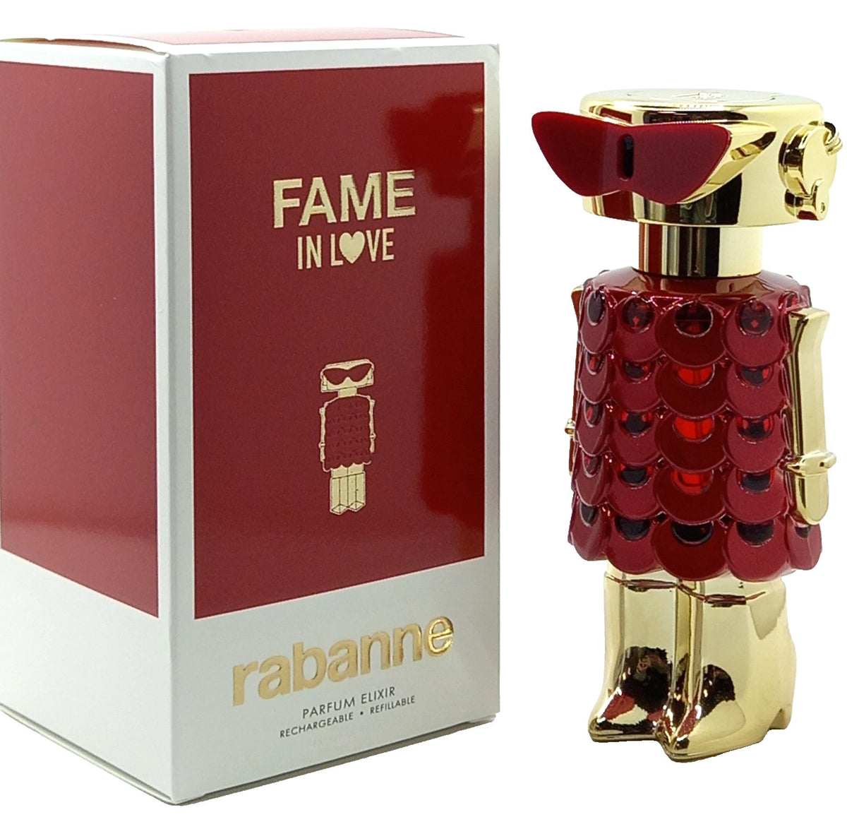 PACO RABANNE FAME IN LOVE PARFUM ELIXIR SPRAY FOR WOMEN 2.7 Oz / 80 ml BRAND NEW