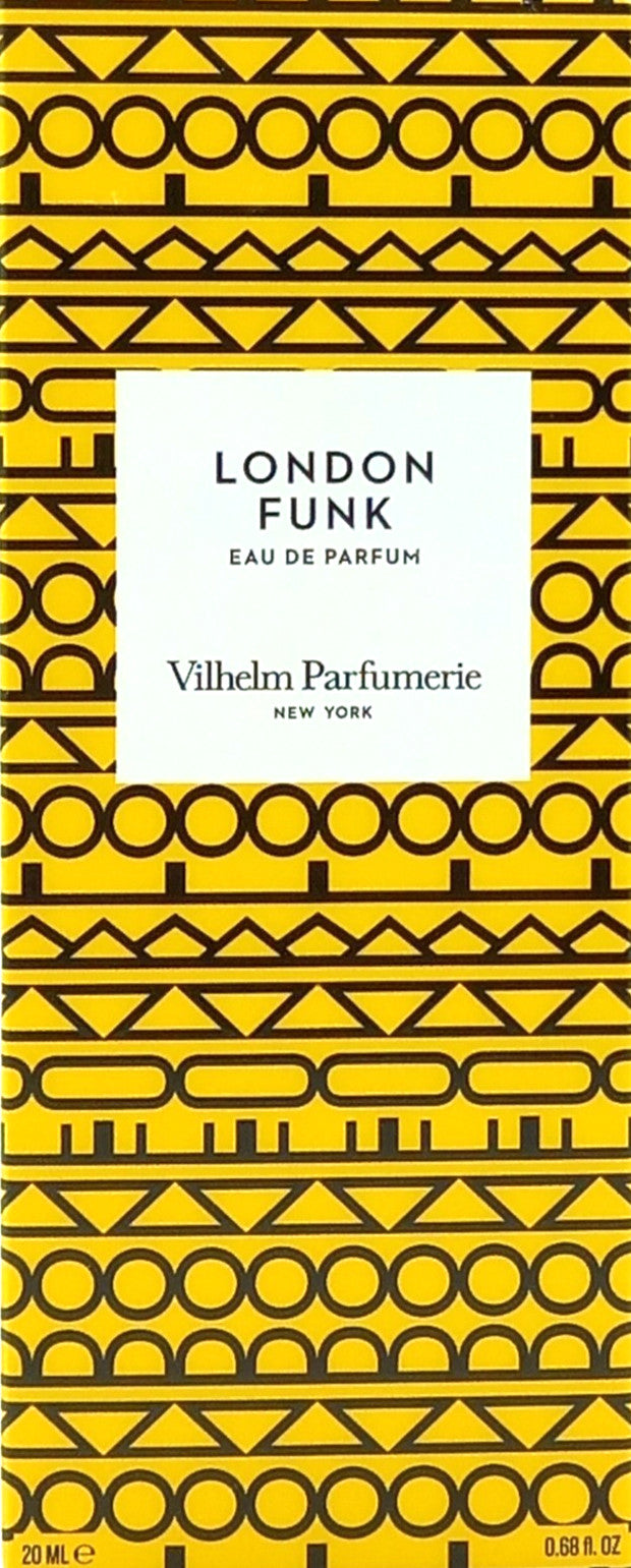 VILHELM PARFUMERIE LONDON FUNK EAU DE PARFUM SPRAY UNISEX 0.68 Oz / 20 ml NEW!!!