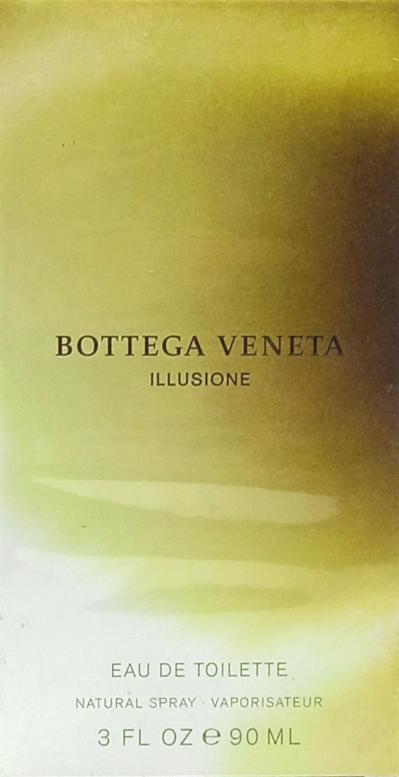 BOTTEGA VENETA ILLUSIONE EAU DE TOILETTE SPRAY FOR MEN 3.0 Oz / 90 ml BRAND NEW!