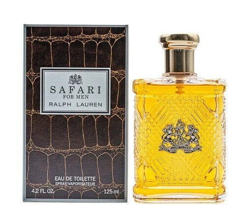 Safari by Ralph Lauren 4.2 oz / 100 ml Eau De Toilette Spray for Men New