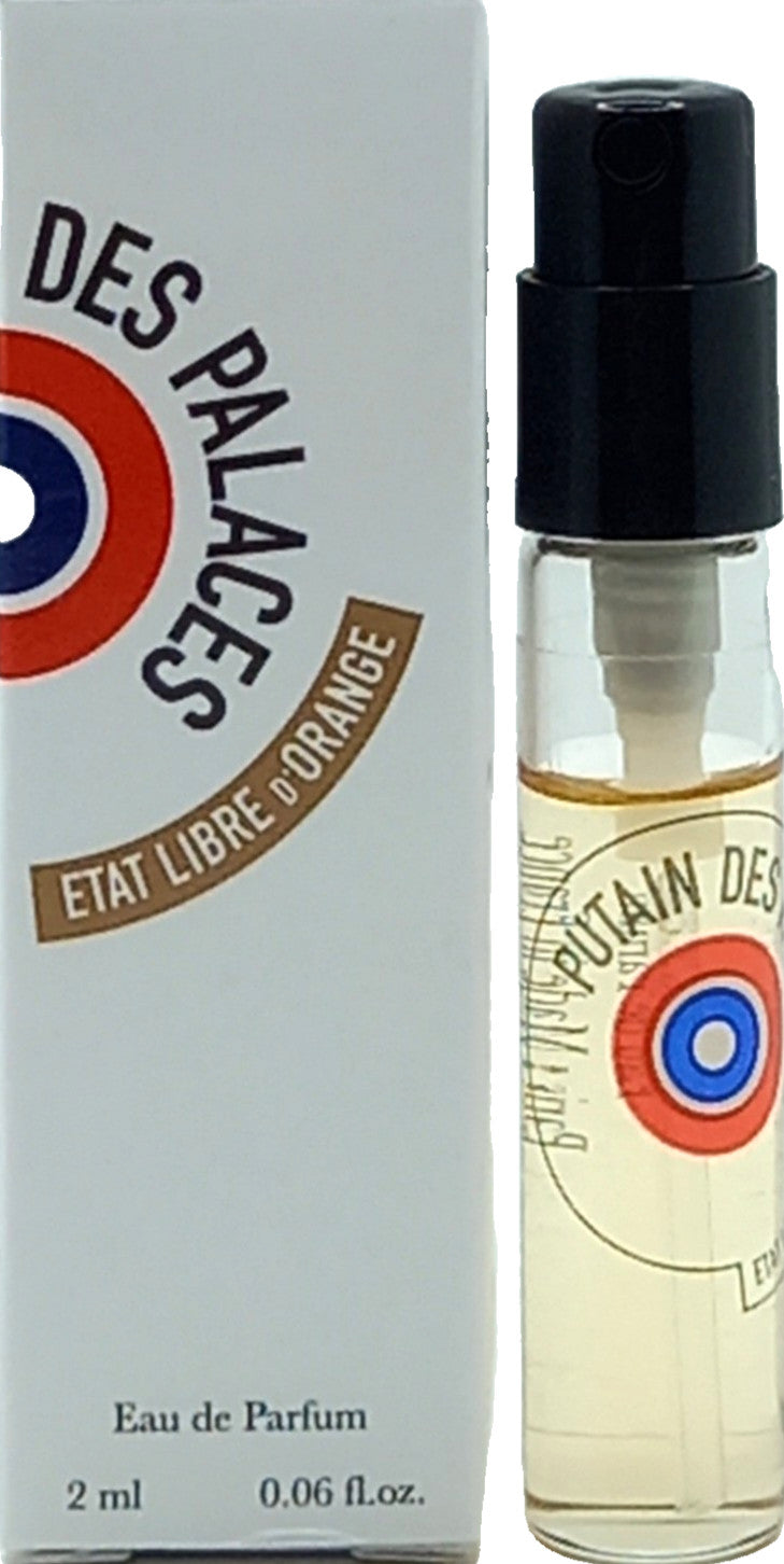 ETAT LIBRE D'ORANGE PUTAIN DES PALACES EAU DE PARFUM VIAL SPRAY WOMEN 0.06 Oz
