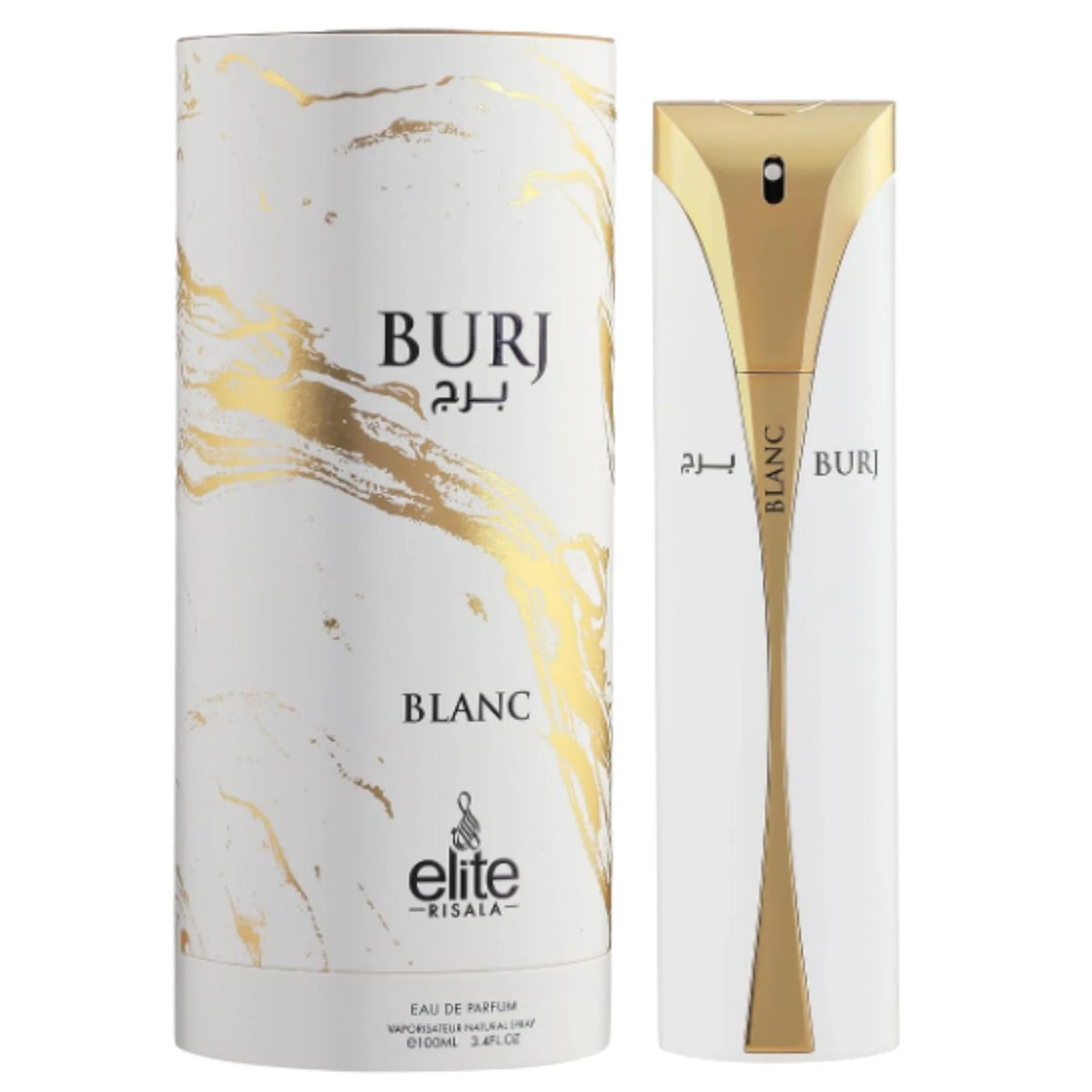 Risala Elite Burj Blanc EDP Spray Unisex 3.4 oz 100ml New Box