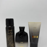 Oribe Gold Lust Repair Shampoo/ Conditioner and Dry Texturizing Spray Travel Kit