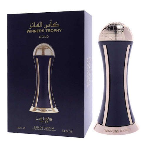 Winners Trophy Gold by Lattafa Pride 3.4 EDP Perfume Cologne Unisex New in Box