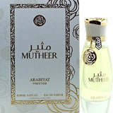 ARABIYAT PRESTIGE MUTHEER EAU DE PARFUM SPRAY FOR WOMEN 3.4 Oz / 100 ml NEW!!!