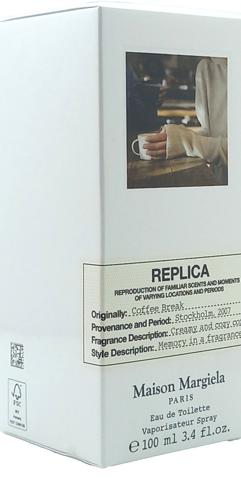 MAISON MARGIELA REPLICA COFFEE BREAK EAU DE TOILETTE SPRAY UNISEX 3.4 Oz / 100ml