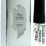 ARABIYAT PRESTIGE MARWA EXTRAIT DE PARFUM VIAL SPRAY UNISEX 0.03 Oz / 1.0 ml NEW