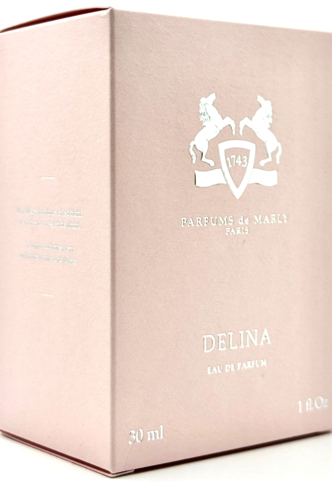 PARFUMS DE MARLY DELINA EAU DE PARFUM SPRAY FOR WOMEN 1.0 Oz / 30 ml BRAND NEW!