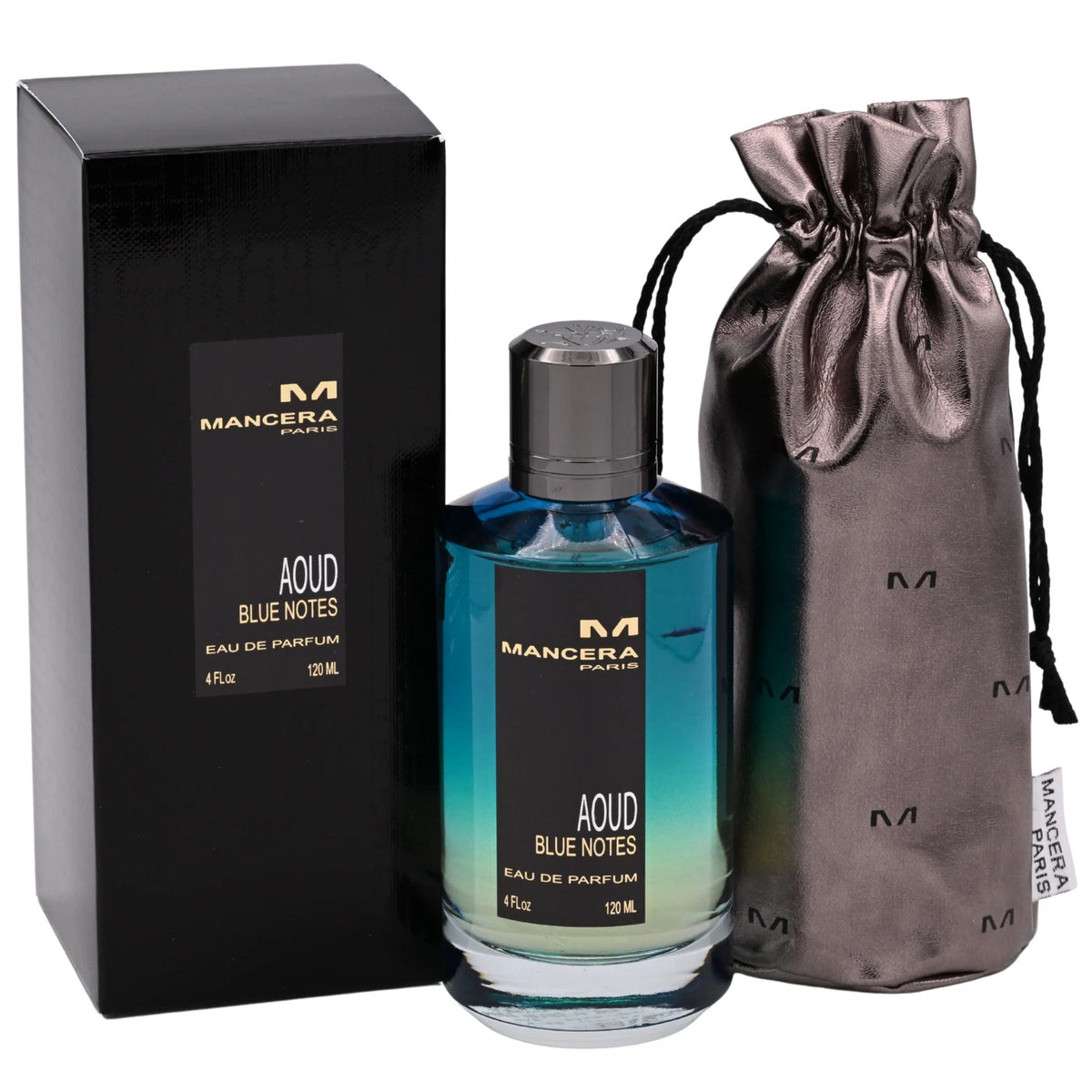 Mancera Aoud Blue Notes EDP Unisex Spray 4 oz 120ml, Made In France