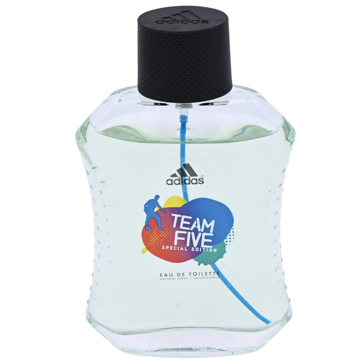 TEAM FIVE Adidas men cologne edt 3.4 oz 3.3 NEW IN BOX