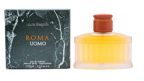 Roma Uomo by Laura Biagiotti 4.2 oz EDT Cologne for Men New In Box