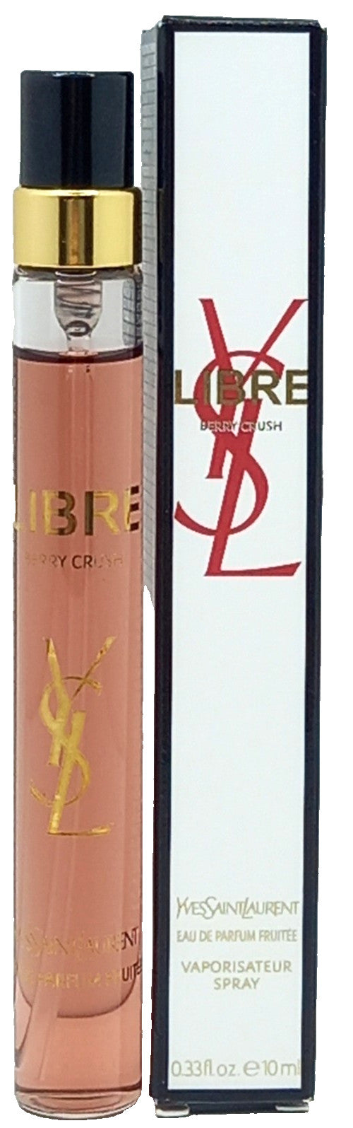 YVES SAINT LAURENT LIBRE BERRY CRUSH EDP FRUITEE PEN SPRAY 0.33 Oz NEW TRAVEL!!!