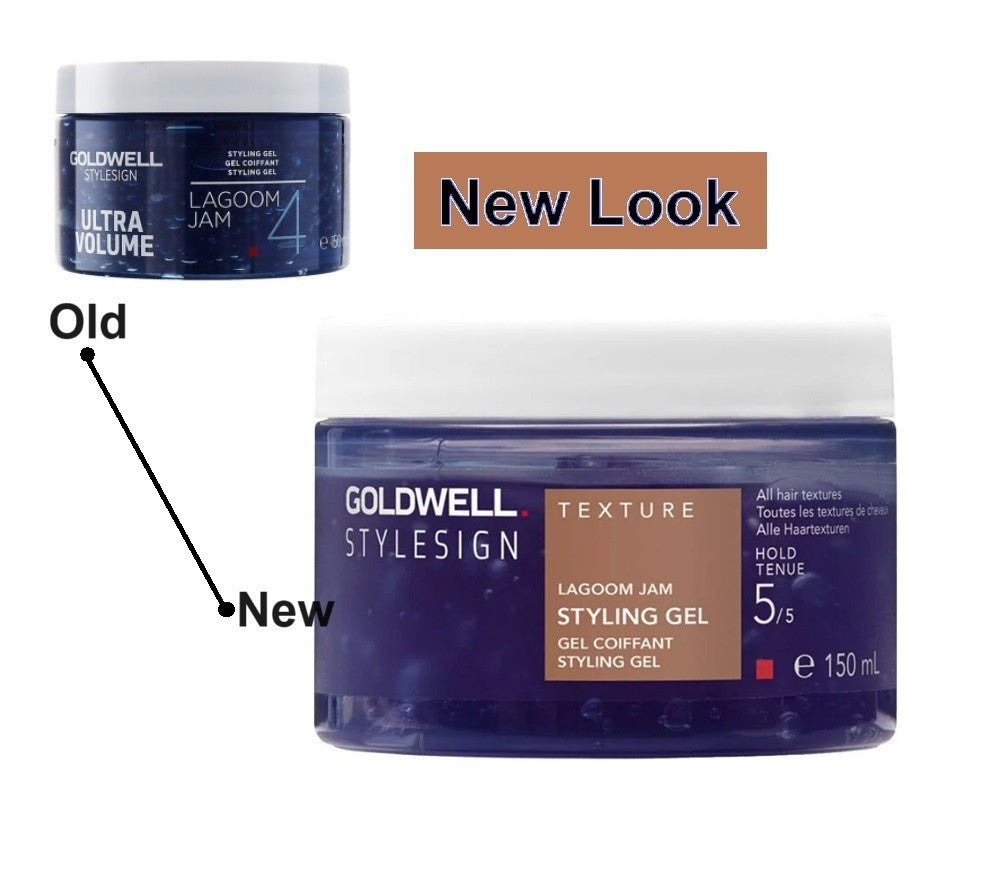 Goldwell Stylesign Ultra Volume Lagoom Jam Styling Gel Hold # 5, New Look 5.1 oz