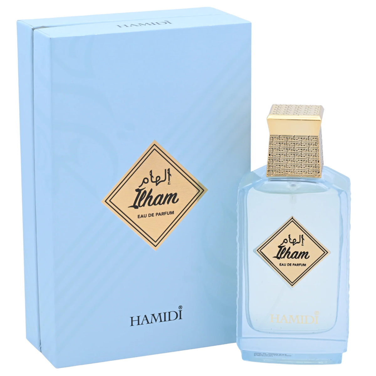 Hamidi Ilham Eau de Parfum (EDP) Spray for Men 3.4 oz (100ml) - Hamidi