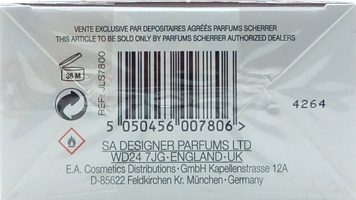 JEAN LOUIS SCHERRER 2 EAU DE TOILETTE SPRAY FOR WOMEN 3.3 Oz / 100 ml BRAND NEW!