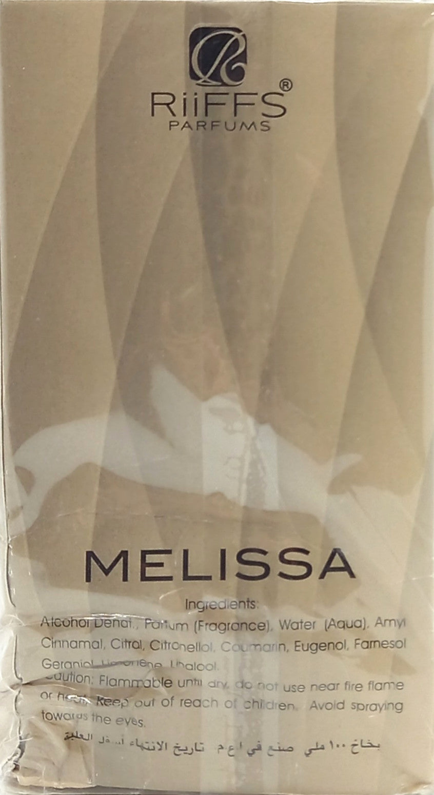 RIIFFS MELISSA POUDREE EAU DE PARFUM SPRAY WOMEN 3.4 Oz / 100 ml DISCONTINUED!!!