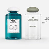 ORIGINS WELL OFF Fast And Gentle Eye Makeup Remover 5 oz