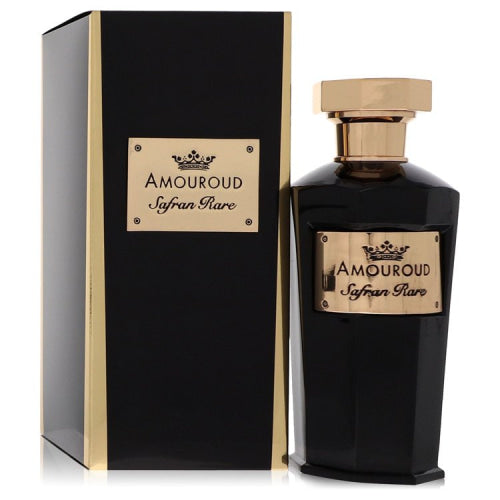 Safran Rare by AmouroudEau De Parfum Spray (Unisex) 3.4 oz 3.4 oz / 100 ml / Alcohol, Amber, Woody, Aldehyde, Oils Unisex