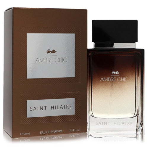 Saint Hilaire Ambre Chic by Saint HilaireEau De Parfum Spray 3.3 oz 3.3 oz / 100 ml / Alcohol, Amber, Woody, Aldehyde, Oils Men