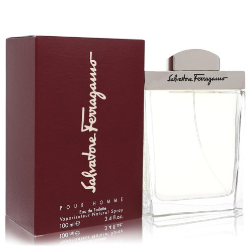 Salvatore Ferragamo by Salvatore FerragamoEau De Toilette Spray 3.4 oz 3.4 oz / 100 ml / Alcohol, Amber, Woody, Aldehyde, Oils Men