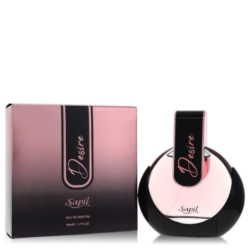 Sapil Desire by SapilEau De Parfum Spray 2.7 oz 2.7 oz / 80 ml / Alcohol, Amber, Woody, Aldehyde, Oils Women