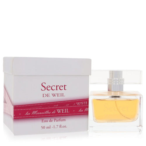 Secret De Weil by WeilEau De Parfum Spray 1.7 oz 1.7 oz / 50 ml / Alcohol, Amber, Woody, Aldehyde, Oils Women